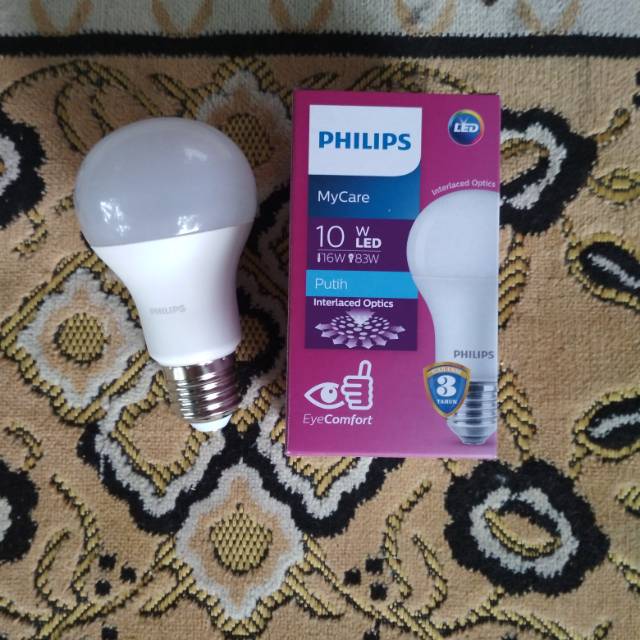 Lampu LED bohlam LED 10 watt 10 W PHILIPS
