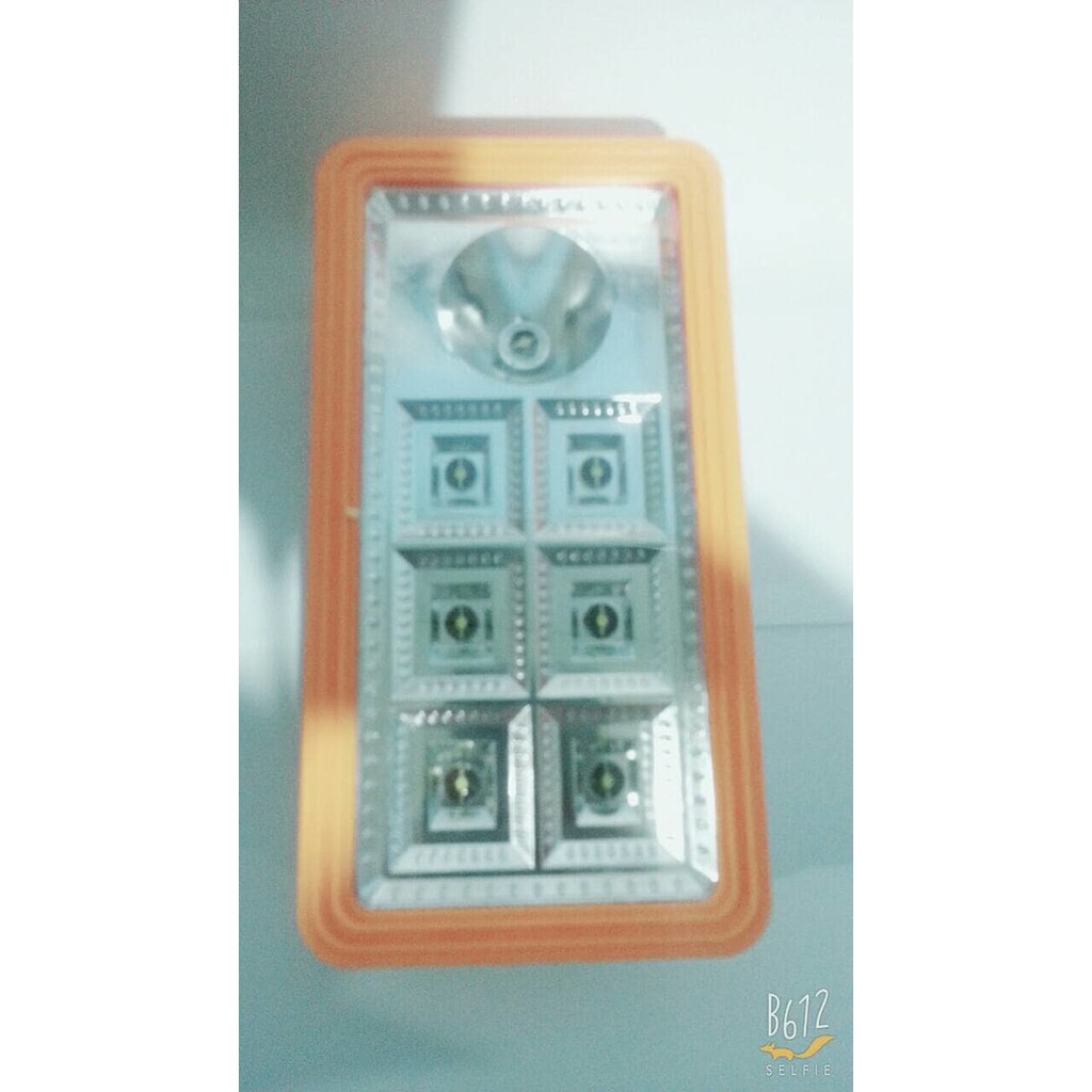 lampu emergency Ks-618 / lentera tarik / lampu
