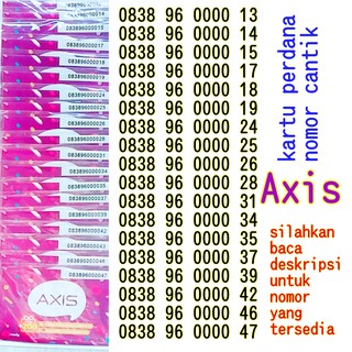 axis.1 kartu perdana axis nomor cantik axis banyak angka