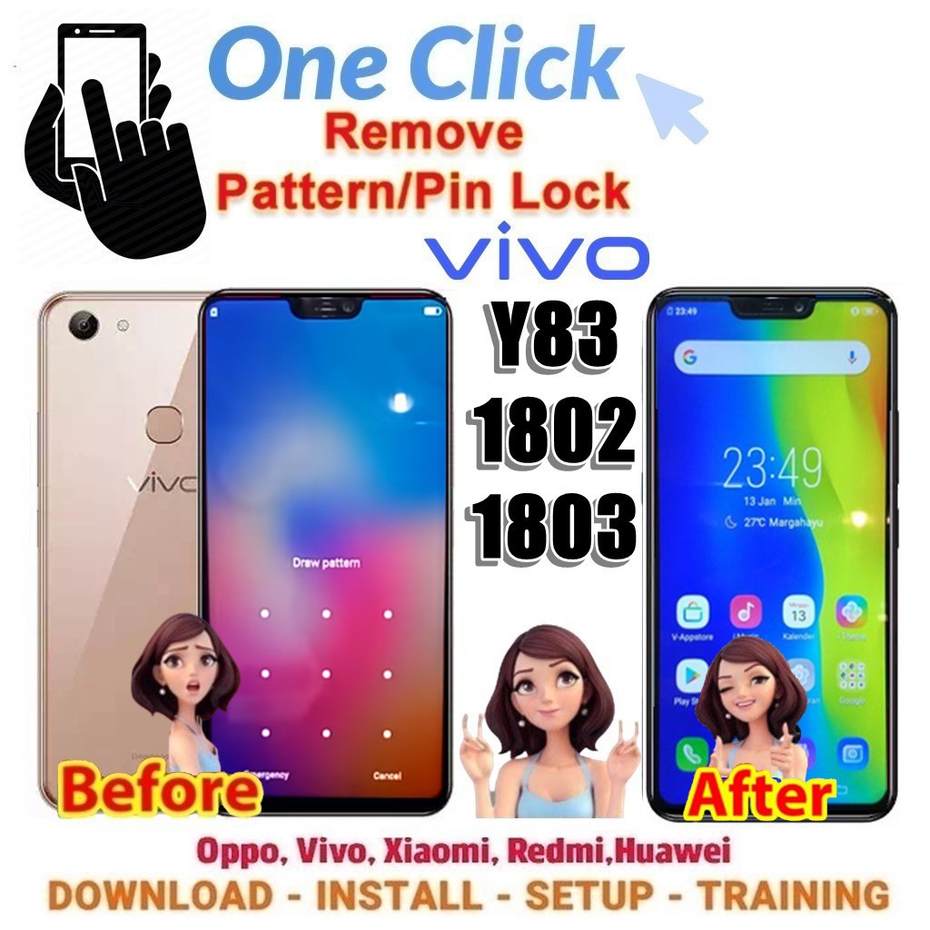 Jual VIVO Y83 Hapus Pola / Pin / FRP Google One Click | Shopee Indonesia