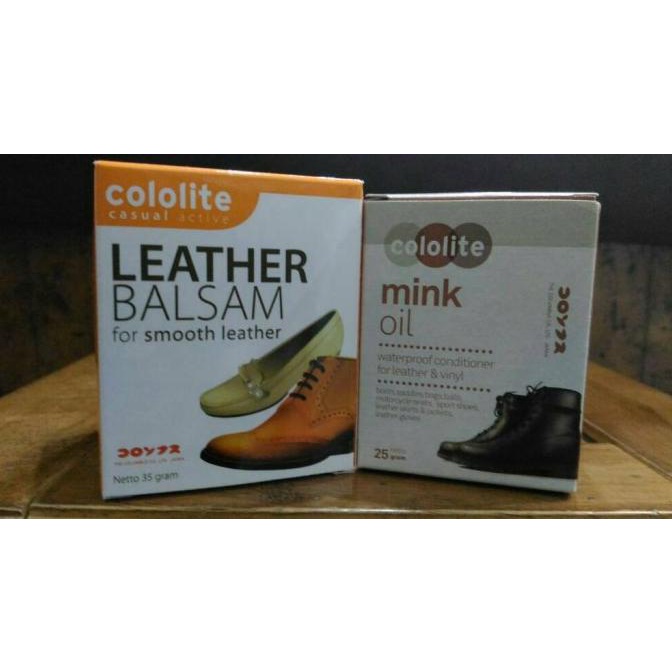 Paket 1, Cololite Leather Balsam & Cololite Mink Oil