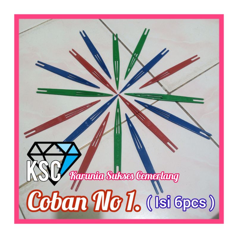COBAN NO 1 / ALAT RAJUT JARING IKAN DAN JALA / JARUM SULAM JARING