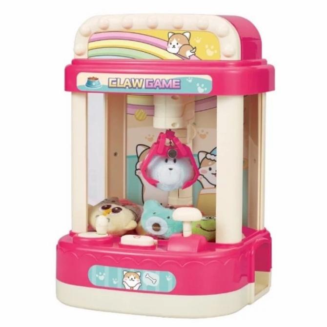 Mainan Mesin Capit Boneka/Mainan Claw Game/ Claw Machine /Mini