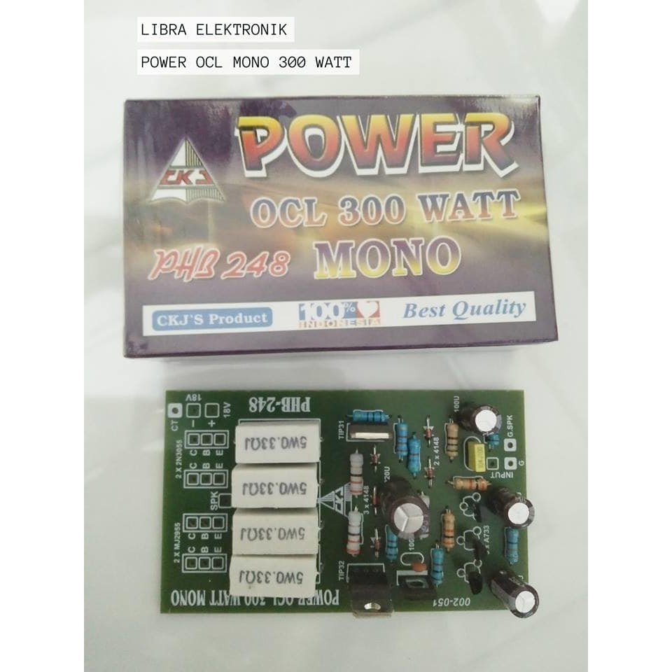 Kit Power OCL Mono 300 Watt CKJ