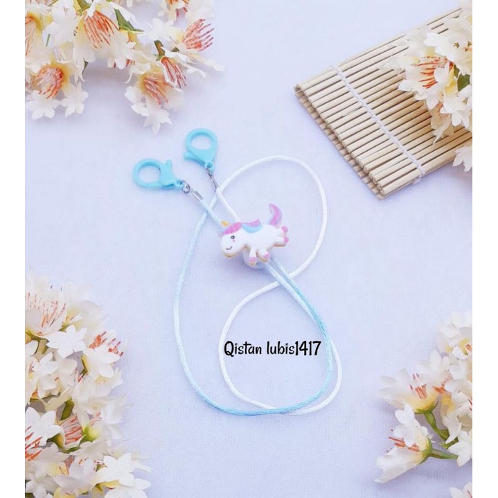 Strap unicorn satin beli 10 free 2