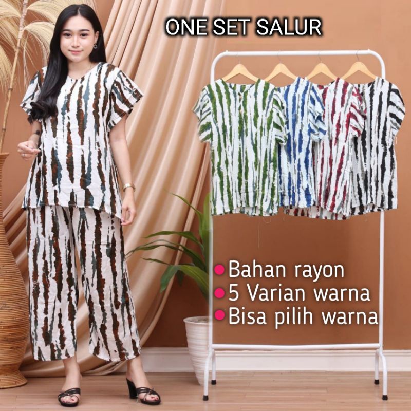 Baju Tidur Wanita Piyama Setelan Wanita Kain Rayon