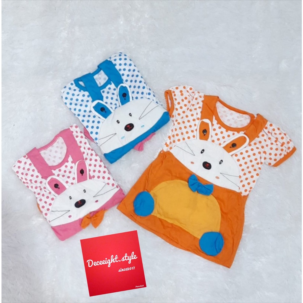 DC JUMPER BAYI PEREMPUAN KARAKTER MOUSE/OVERALL BAYI PEREMPUAN/BAJU JUMPER BAYI PEREMPUAN/DRESS BAYI
