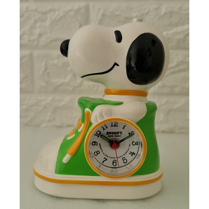 Jam weker jam beker alarm clock snoopy shoes import