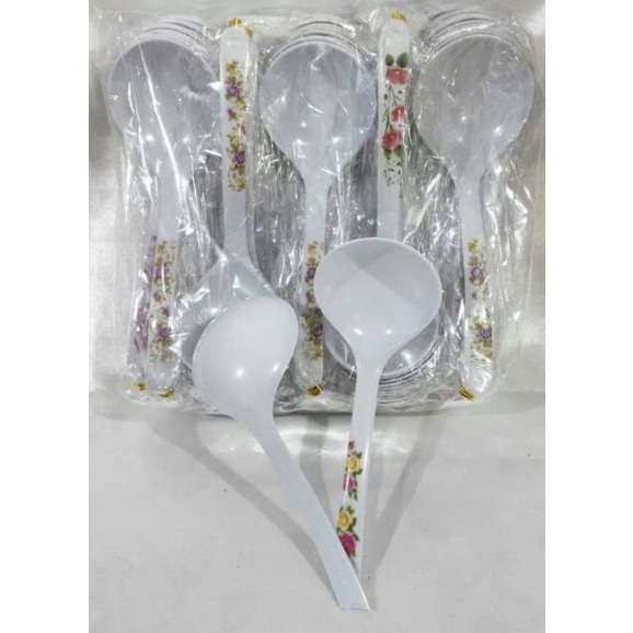 Souvenir Centong Irus Melamin kemasan Plastik 50 pcs