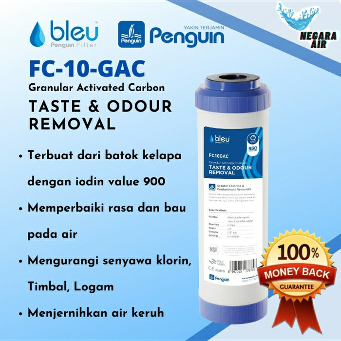 Jual Cartridge Filter air penguin bleu sumur toren tandon pdam saringan