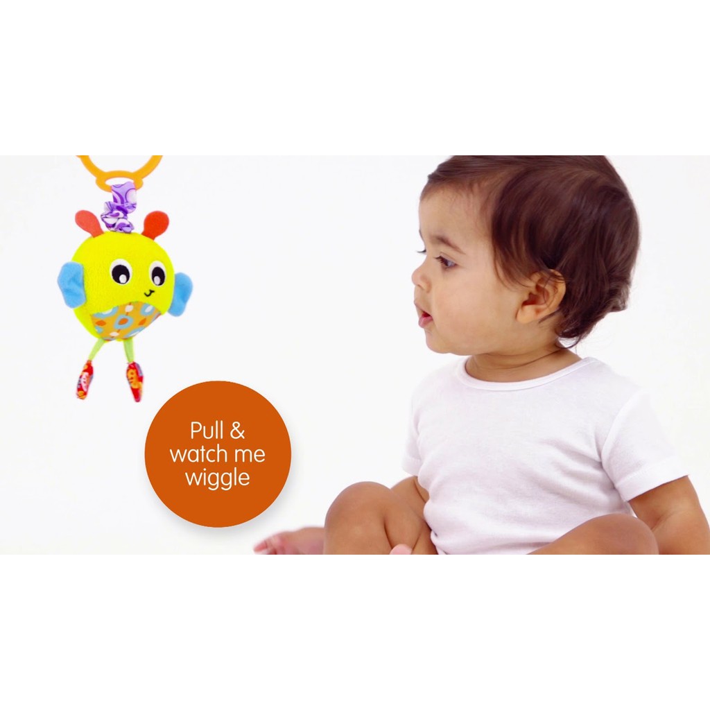 Playgro Wiggling Bertie Bee Rattle