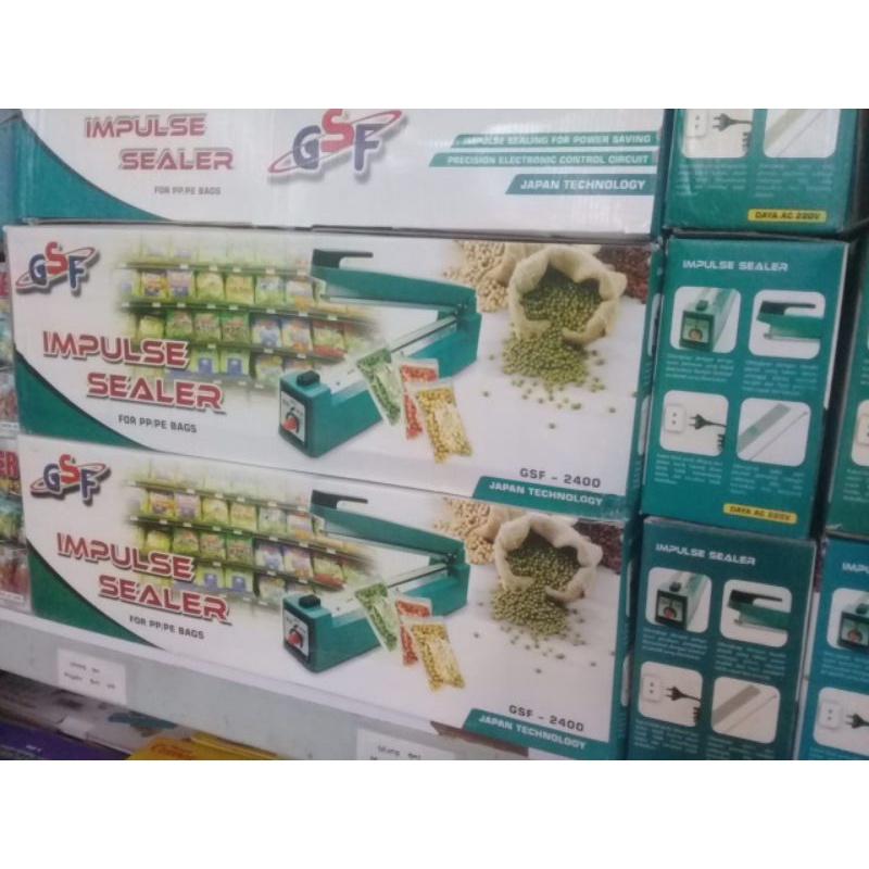 IMPULSE SEALER 40 CM 500WATT 2400