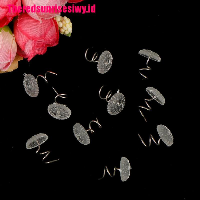 10pcs Pin Twist Diy Untuk Memperbaiki Kain Pelapis Sofa / Kursi