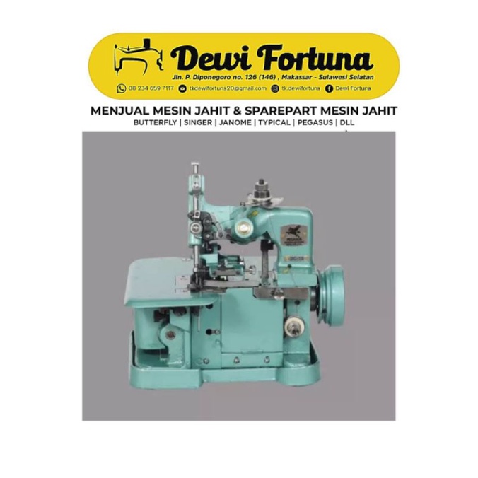 Mesin Jahit Obras Pegasus