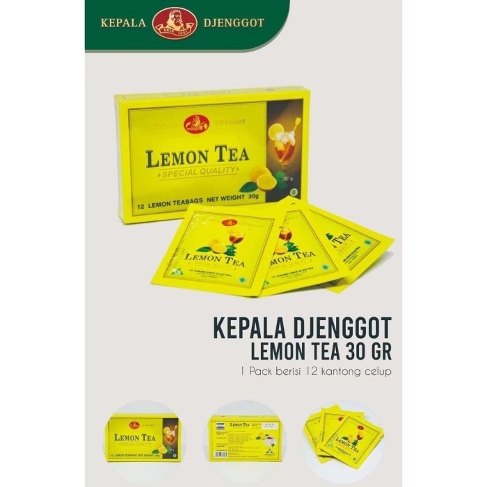 

B0621D Kepala Djenggot Lemon Tea 12 Lemon Teabags 054