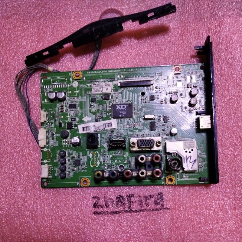 MB MAINBOARD MOTHERBOARD MESIN MOBO MODUL TV LG 20LB450A 20LB450 20LB