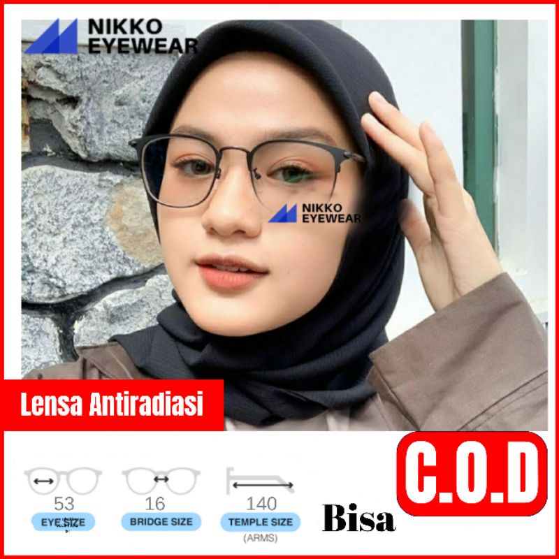 Frame Kacamata 0081,Gratis Lensa Minus,Kacamata Antiradiasi,Kacamata baca,Kacamata Korea