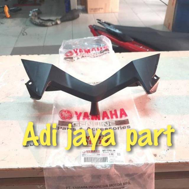 Cover dagu lampu depan aerox 155 sambungan sayap depan aerox 155 original yamaha