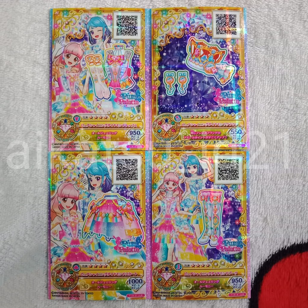 Aikatsu Friends JLR (Pure Shining Diamond) Complete set