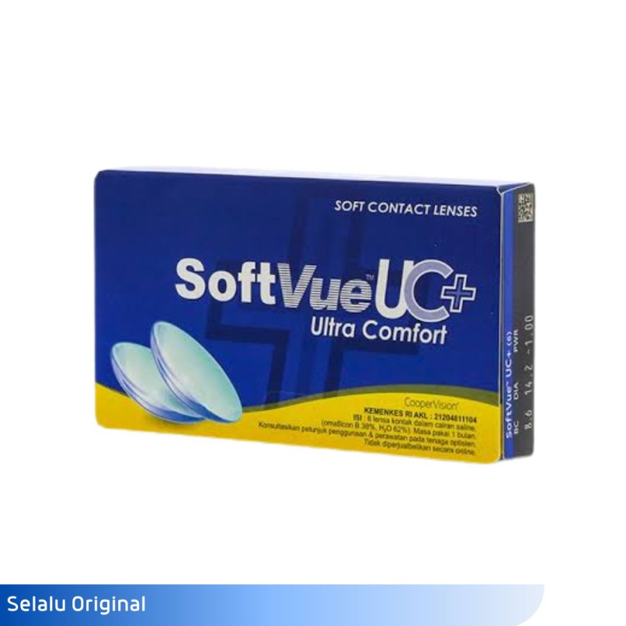 Softlens Clear SoftVue UC Plus Ultra Comfort Clear