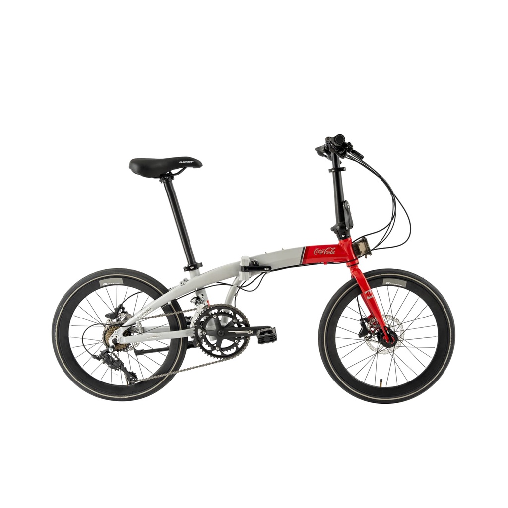 Sepeda Element Folding Bike Ecosmo z8 451 Coca-Cola Edition by Element