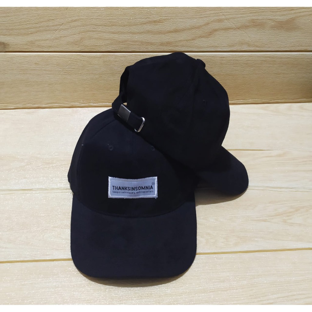 HEPPY - SHOPING // Topi Baseball Bordir THANKSINSOMNIA /New Model/Topi Keren/KJFashion