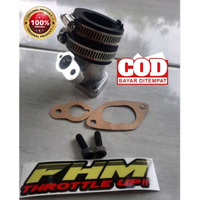 Intake Manifold DownDraft Nmax Lama Old 155 Intake Downdraft Xmax 250 - Plus VeloCity Nmax Xmax TB D