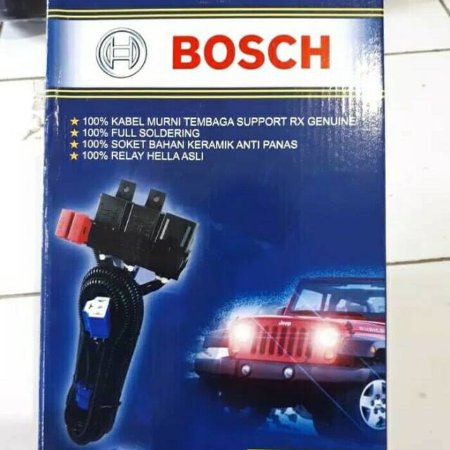 kabel relay set 3relay 2 lampu