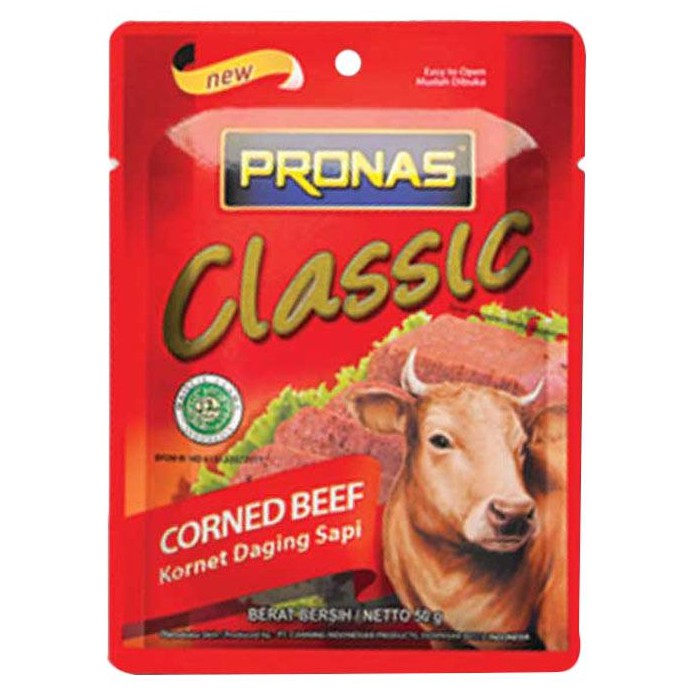 Corned Beef Pronas Sachet 50 gr