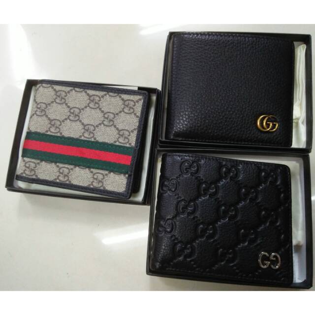 Dompet PREMIUM kulit asli lipat pendek import