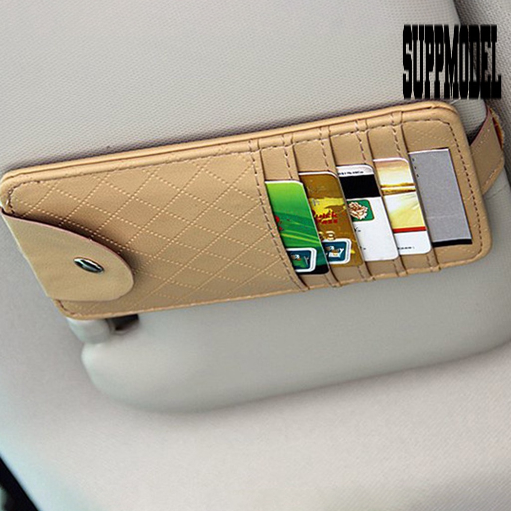 Klip Sun Visor Mobil Multifungsi Anti Gores / Pudar