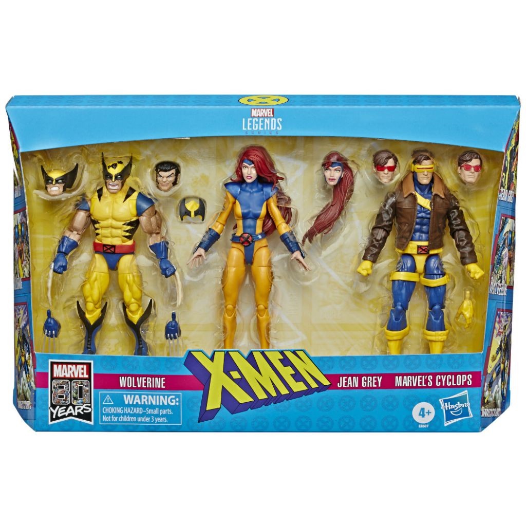 [Hasbro] Marvel Legends 3-Pack Wolverine, Jean Grey, Cyclops