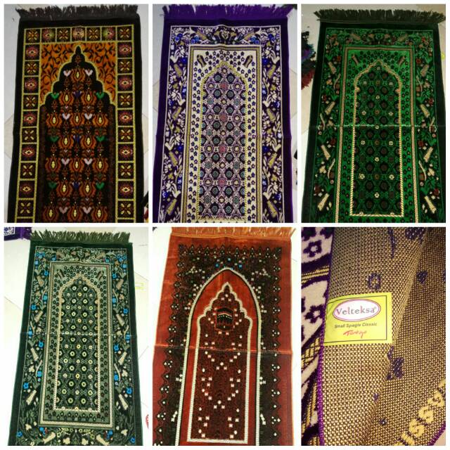 RC Sajadah TURKEY tebal berukuran 55x105 banyak warna