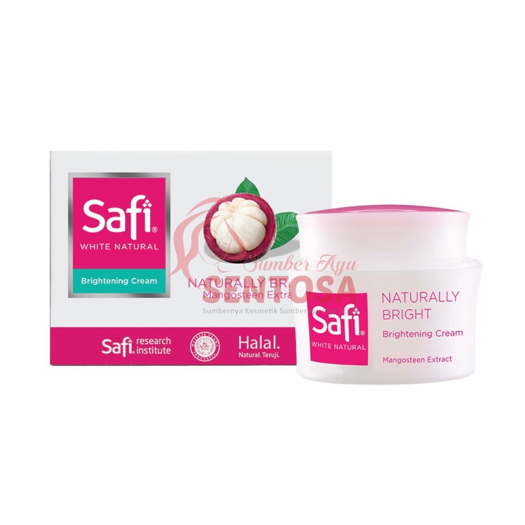 SAFI WHITE NATURAL BRIGHTENING CREAM MANGOSTEEN EXTRACT 45GR