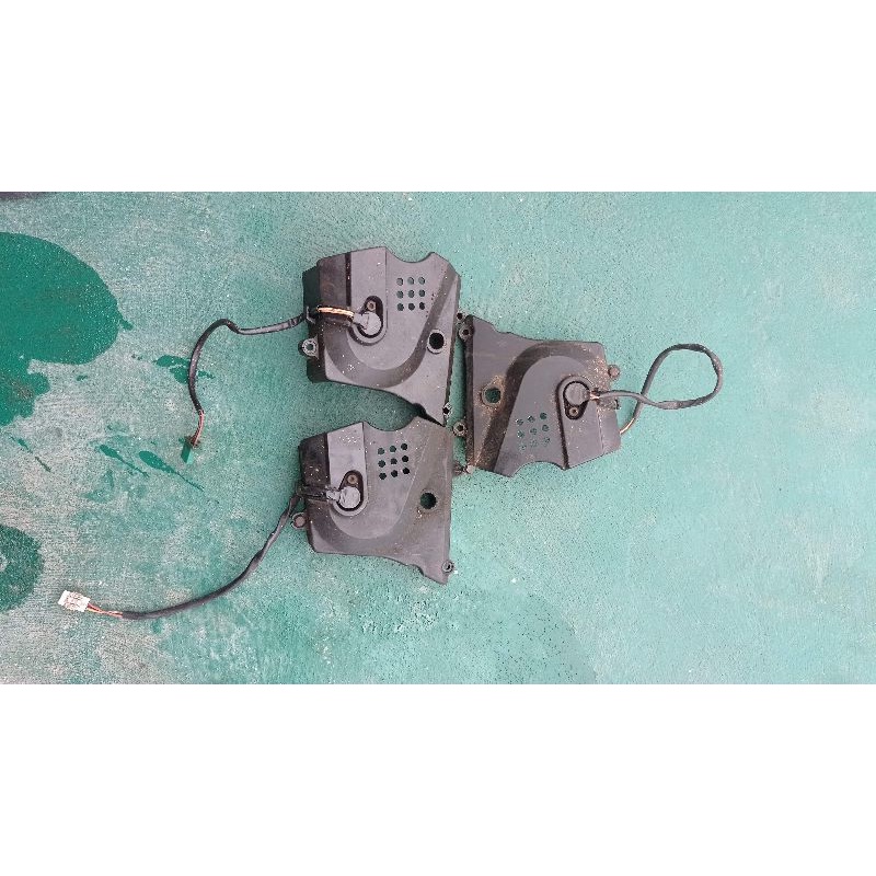 Tutup gear rantai depan cover gear satria fu original copotan motor Tutup Gear Depan Suzuki Satria F