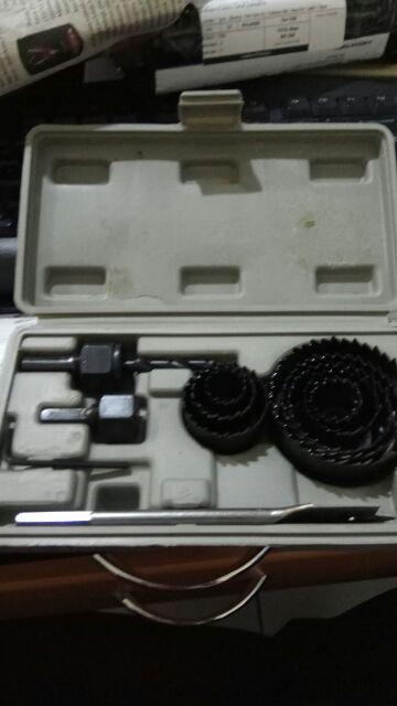 Hole Saw Kit / Holesaw Set / Mata Bor Lazaro 13pcs Hidroponik