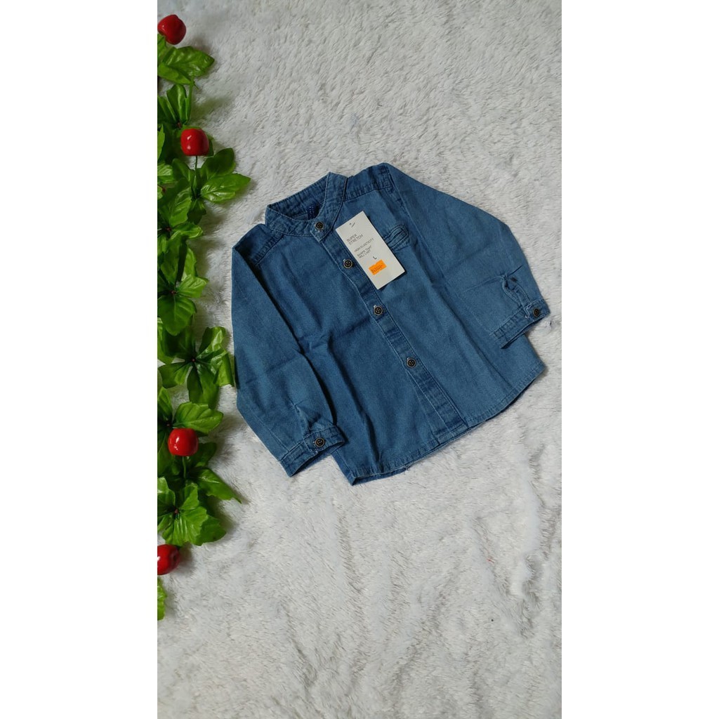 Kemeja anak bayi laki - laki 3 bln - 1 tahun levis