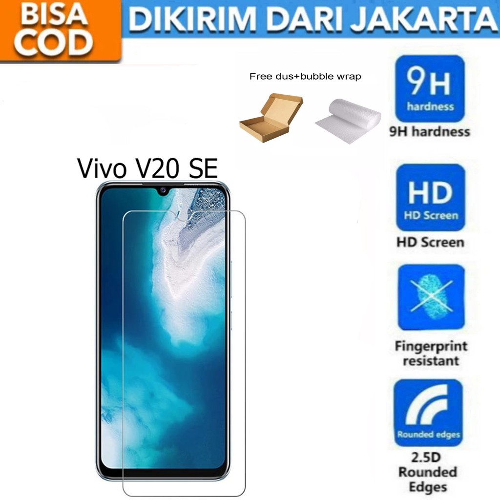 Tempered Glass Vivo V20 SE Screen Protector Anti Gores