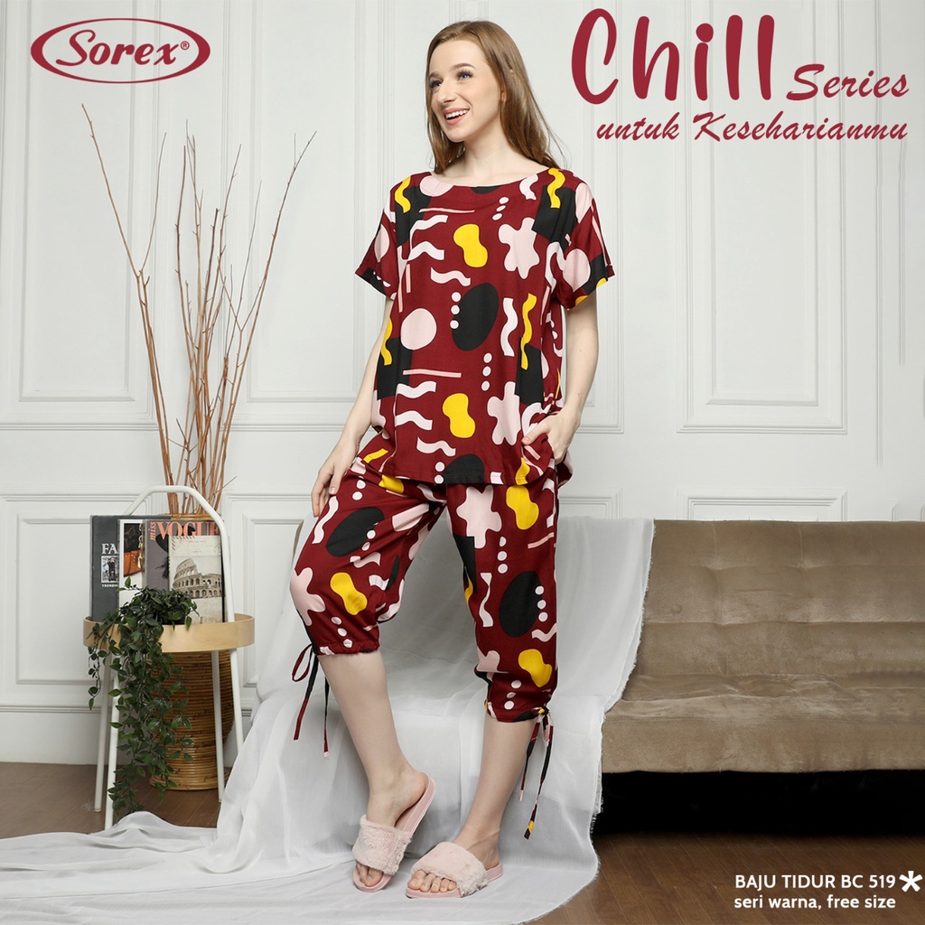 BAJU TIDUR WANITA SOREX BC 519