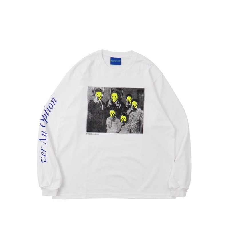 BASED CLUB - NEVER WHITE LS ORIGINAL (PONTTE STORE)