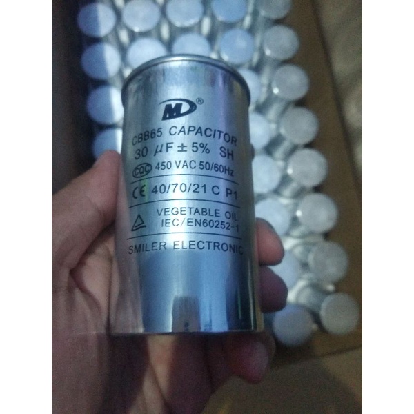 Kapasitor 450VAC 30uf Capacitor CBB65