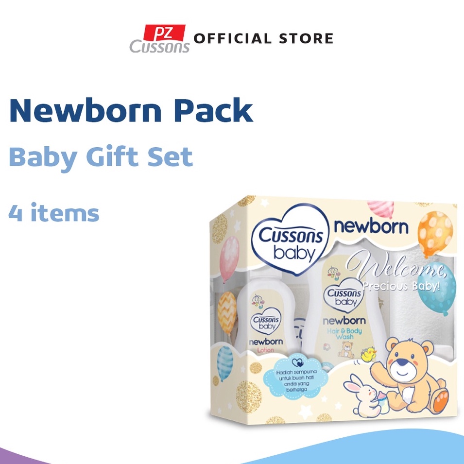 Cussons Baby Newborn Pack - Gift Set - Paket Kado Hadiah Bayi