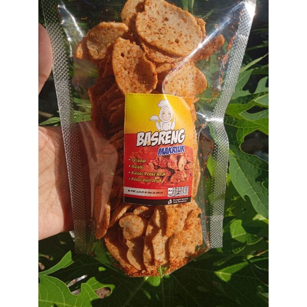

Basreng Koin bumbu kering