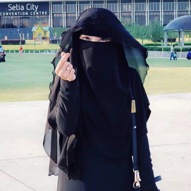 Niqab butterfly NECHI  niqob yaman cadar sifon