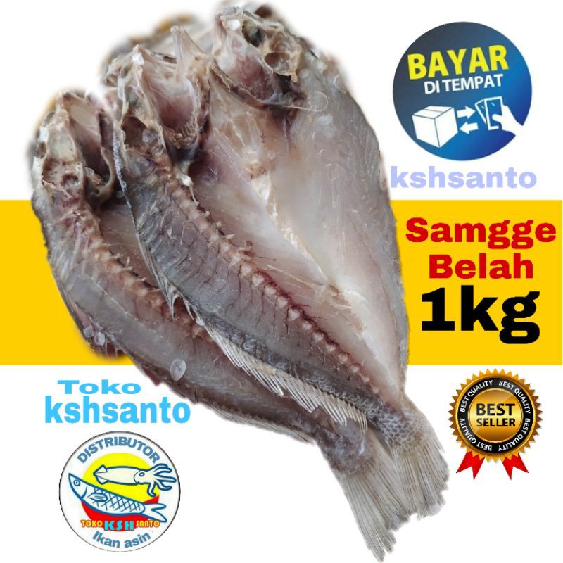 

Ikan asin Samgge belah-1kg