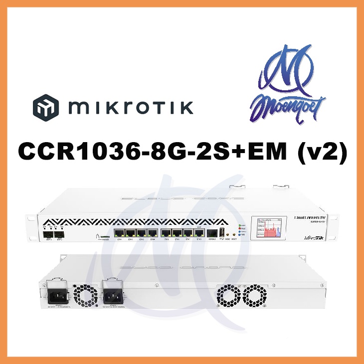 Mikrotik CCR 1036 8G 2S+ EM v2 CCR1036-8G-2S+-EM v2