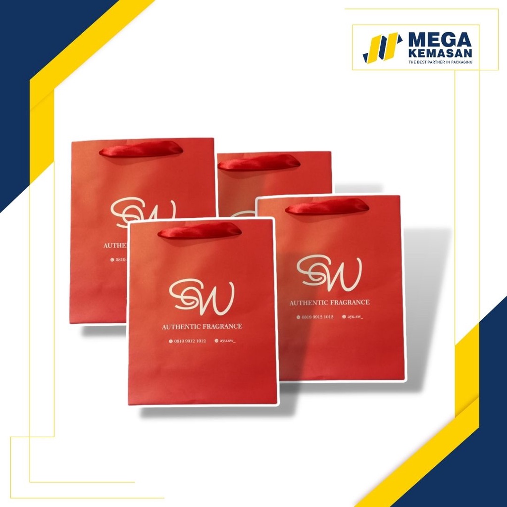

Paperbag Merah / Taskertas Parfume / Paperbag Murah