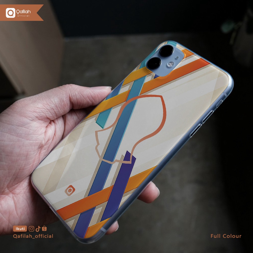 Custom Case Terompah Anticrack/Hardcase/Tempared Glass/Blackmatte/TPU - Fullcolour