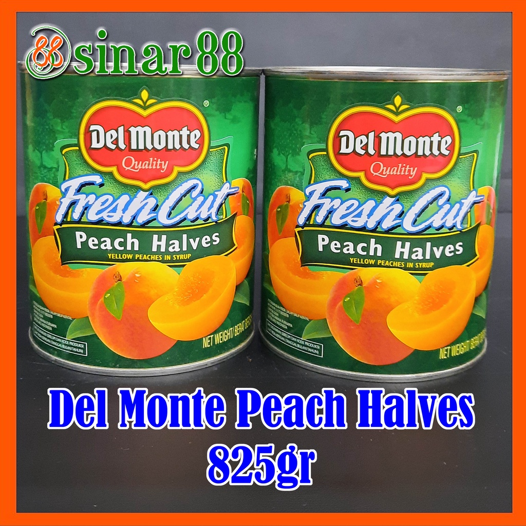 

Del Monte Peach Halves 825gr