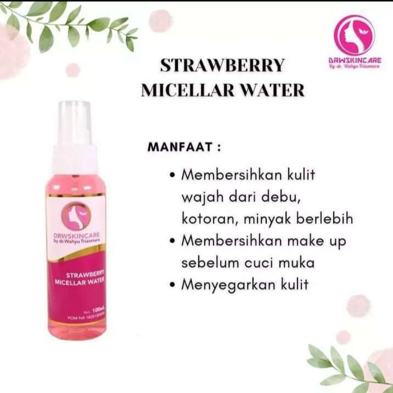 NEW !!! Micellar Water/Pembersih wajah Drwskincare